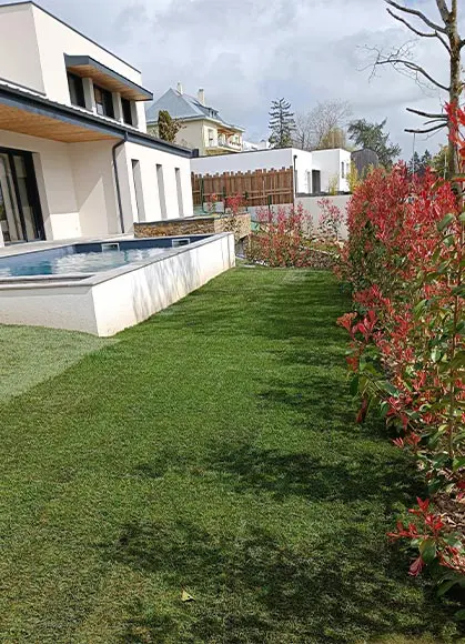 Photo d'une création de jardin à Cholet